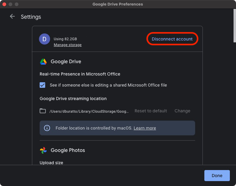 How to sign out of Google Drive for Desktop Idaho College of